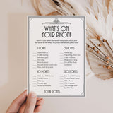 Great Gatsby New Year's Eve Party Printable Around The World
