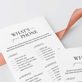 Printable What's On Your Phone Icebreaker Game Download