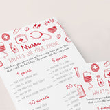 Nurse What's On Your Phone Game Printable