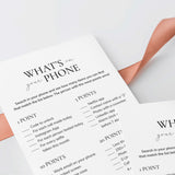 Office What's On Your Phone Game Printable