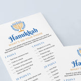 8 Hanukkah Games Printable