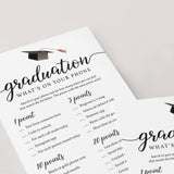 Graduation What's In Your Phone Game Download