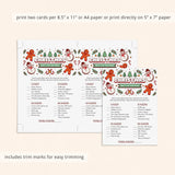 Funny Christmas Party Game Whats In Your Phone Printable