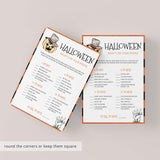 Halloween What's On Your Phone Game Printable