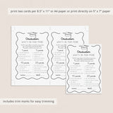 Graduation Party Games and Activities Printable
