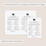 Graduation Phone Game Printable What's On Your Phone