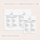 Wine Party Game What's On Your Phone Printable