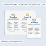 Printable Hanukkah Activity Whats On Your Phone