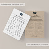 Graduation Phone Game Printable What's On Your Phone