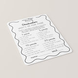 Wavy Border Graduation Party Game What's On Your Phone Printable