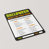 Whats On Your Phone Halloween Party Game Instant Download