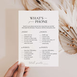 Printable What's On Your Phone Icebreaker Game Download