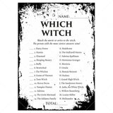 Which Witch Halloween Game Printable | With Answers by LittleSizzle