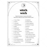 Which Witch Game Printable | Witch Matching Game by LittleSizzle