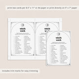 Which Witch Game Printable | Witch Matching Game with Answers