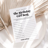 Birthday Games for Her | Adult Birthday Party Games Printable