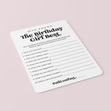 Who Knows The Birthday Girl Best Questions Printable