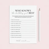 Born in 1954 Birthday Games for Her Printable