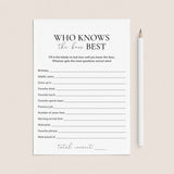 Printable Who Knows The Boss Best Quiz | Fun Office Party Game by LittleSizzle