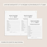 Printable Who Knows The Boss Best Quiz | Fun Office Party Game
