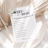 How Well Do You Know The Anniversary Couple Game Printable