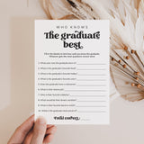 Who Knows The Graduate Best Questions Printable