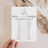 Wine Party Game Wine In Different Languages with Answers