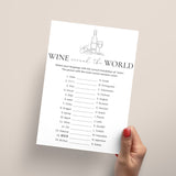 Wine Party Game Wine In Different Languages with Answers