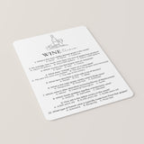 Wine Trivia Questions and Answers Printable