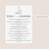 Wine Trivia Questions and Answers Printable