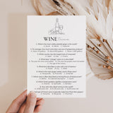 Wine Trivia Questions and Answers Printable