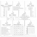 Wine Games Bundle Printable by LittleSizzle