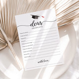 Printable Graduation Wishes Cards
