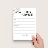 Wishes And Advice For Newlyweds Printable