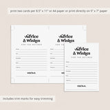Retirement Advice & Wishes Card Printable