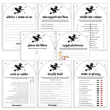 Witchy Bridal Shower Games and Activities Printable | Digital Download by LittleSizzle