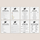 Witch Bachelorette Party Games Bundle Instant Download by LittleSizzle