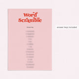 Pink and Red Bridal Shower Game Bundle Printable