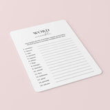 Birthday Party Game Word Scramble Answers Included Printable