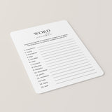 Anniversary Word Scramble Game With Answers Digital Download