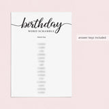 8 Birthday Party Games for Women Printable