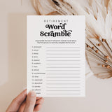 Office Retirement Party Game Printable Word Scramble with Answer Key