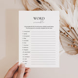 Anniversary Word Scramble Game With Answers Digital Download