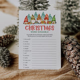 Printable Christmas Word Scramble with Answer Key