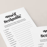 Word Scramble Game for Work | Answers Included | Printable