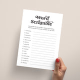 Word Scramble Game for Work | Answers Included | Printable