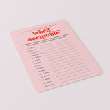 Valentine's Day Word Scramble Printable with Answers