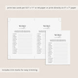 Printable Office Word Scramble Game With Answers