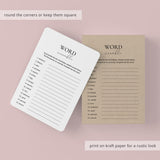 Birthday Party Game Word Scramble Answers Included Printable