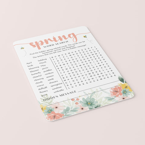 Spring Themed Games Bundle Printable Springtime Ideas For All Ages